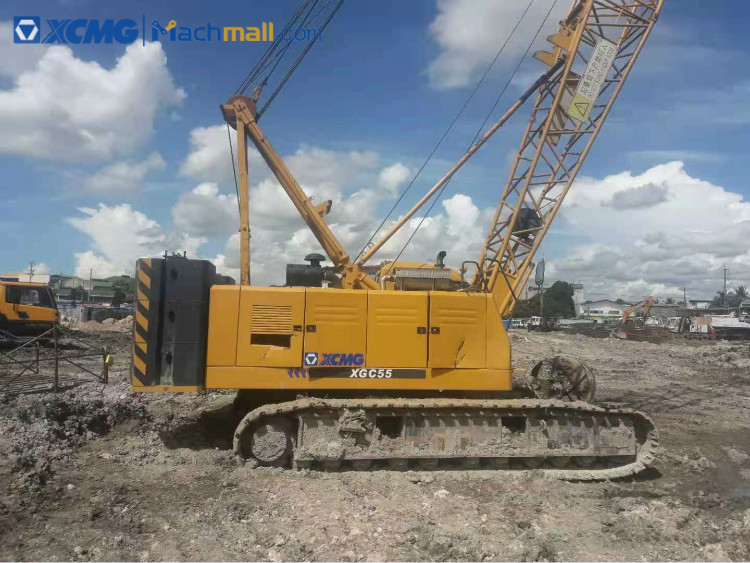 XCMG XGC55 50 ton crawler crane for sale