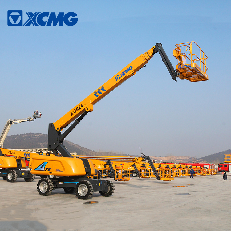 XCMG 24m hydraulic telescopic boom lift platform XGS24 for sale