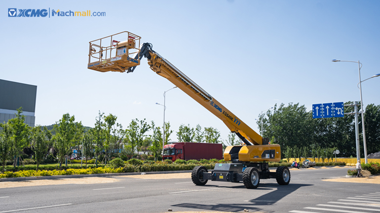 XCMG brand new series 40m aerial work platform boom lift portable Straight arm XGS40K price