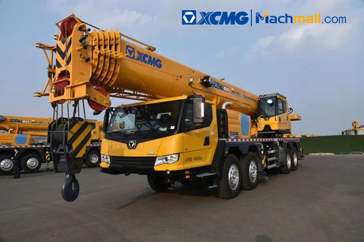 XCMG XCT60L5 5 jib 60 ton hydraulic truck cranes for sale