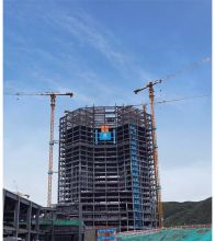 XCMG brand XGT7026-12S1 70m jib length 12 ton stationary tower crane for sale