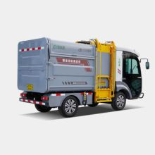 Four-wheeled side-mounted bucket garbage truck YLCG4-5 price