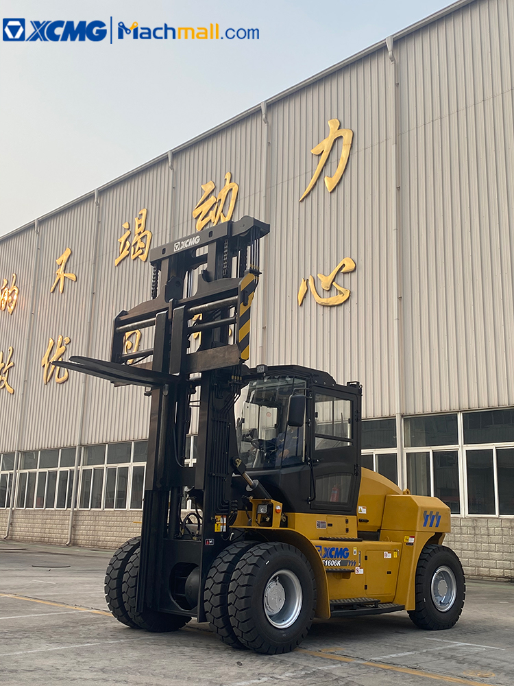 XCMG official new 15 ton forklift with 3-5m mast height for port warehouse price