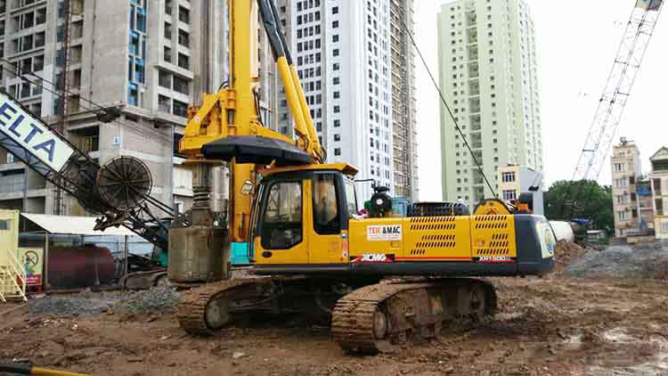 XCMG XR150D New Hydraulic Crawler Rotary Drilling Rig for sale