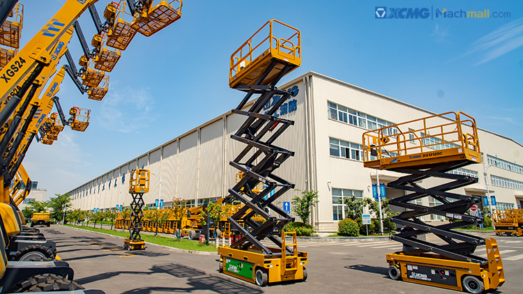 XCMG official new 16m mobile elevating work platform XG1614HD scissor lift for sale