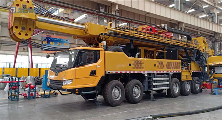 XCMG Manufacturer Trailer Mounted Water Well Drilling Rig for Geothermal Energy Exploitation