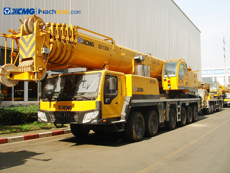 XCMG 130 ton mobile truck crane machine QY130K-I price