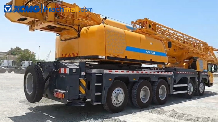 XCMG crane 100 ton XCT100 truck crane for sale