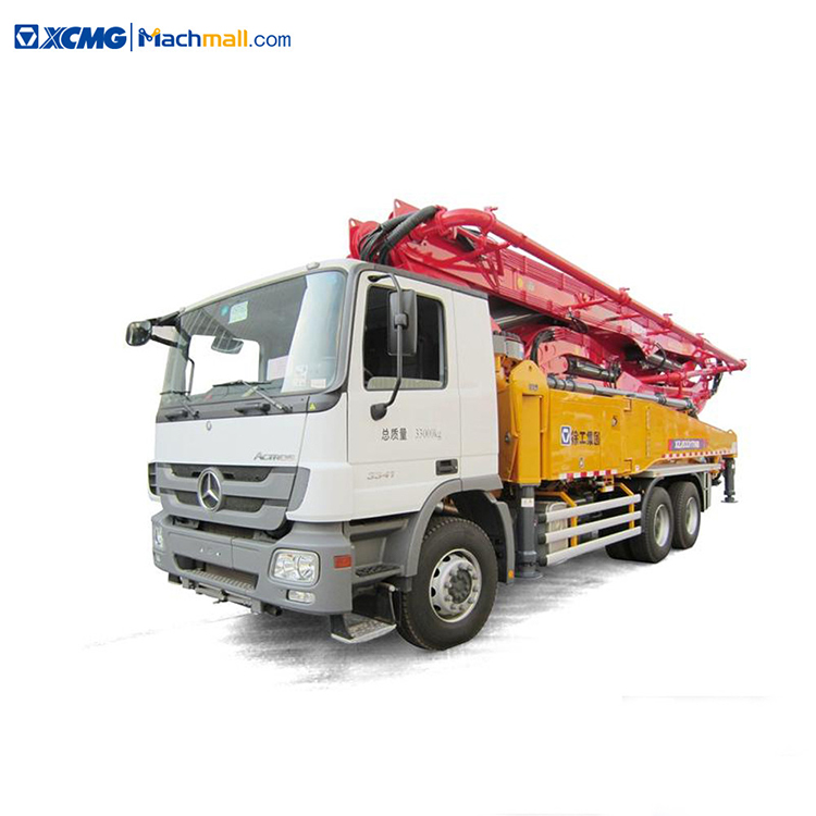 HB50V XCMG 50 meters china concrete pump with Benz chassis price