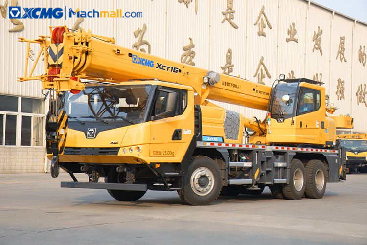 16 ton XCMG small lifting crane XCT16 for sale