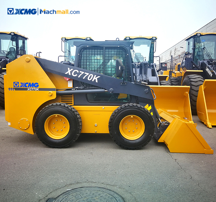 1 ton XCMG mini skid loader XC770K for sale