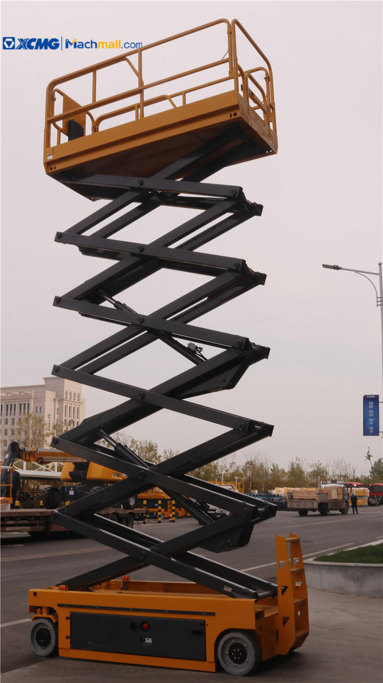 10m XCMG electric scissor lift platform XG1012DC for sale