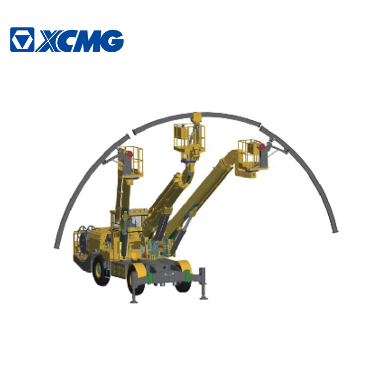 XCMG Arch Installation Trolley TGC1300 Three Boom Robot Arch Mounting Trolley Price