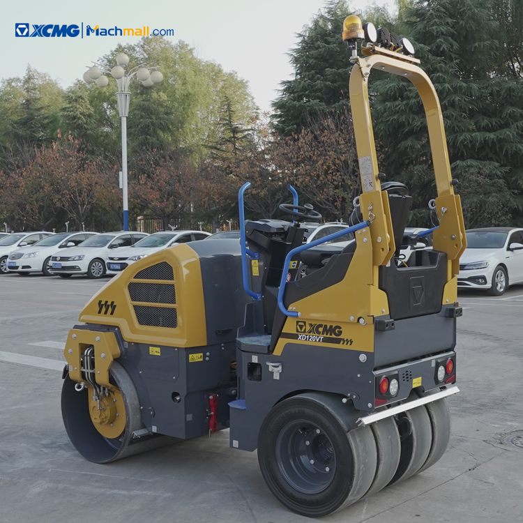 XCMG 2 ton mini vibratory asphalt roller compacter with CE for sale