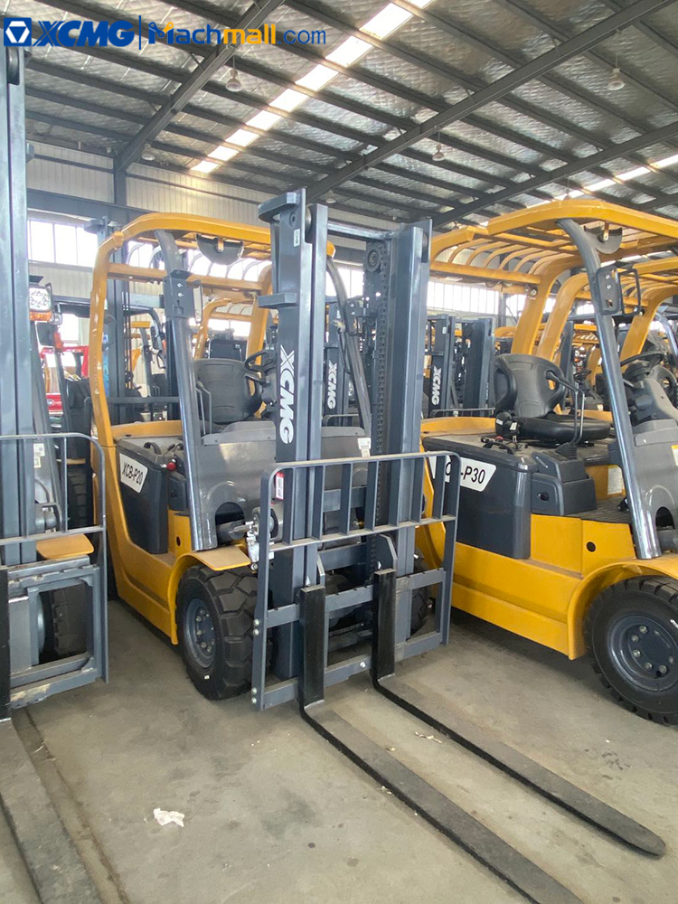 XCMG small electric forklift 2 ton XCB-P20 with 2 - 4m mast height price