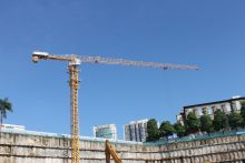 XCMG 60t flat top tower cranes machine XGT1200 price