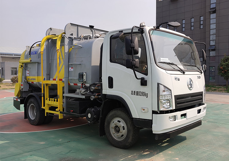 XCMG 10 cbm Kitchen Waste Collection Truck For Sale