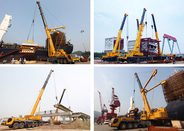 Cheap all terrain crane XCMG 260 ton QAY260 on sale