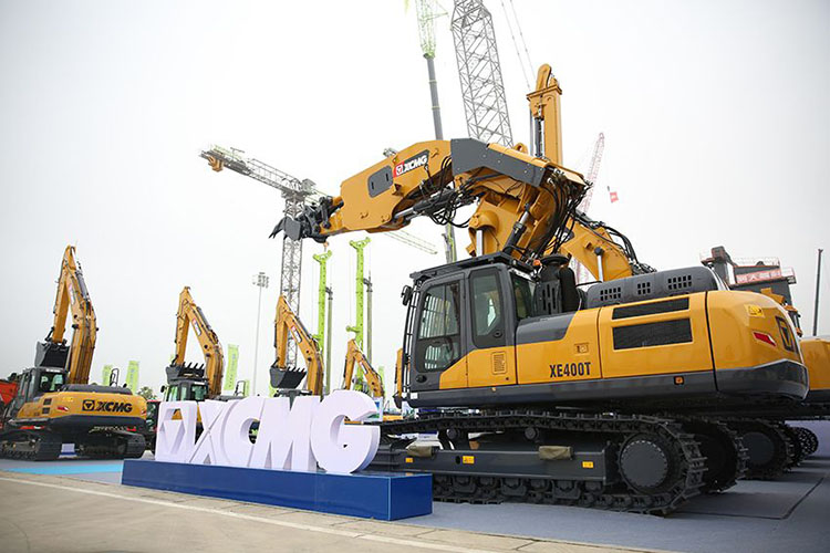 XCMG XE400T China 45 Ton Big Tunnel Excavator For Sale