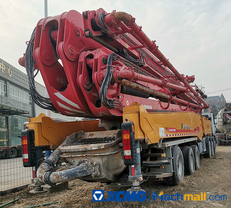 XCMG Machinery 75m HB75 Used Truck Mount Concrete Pump For Sale