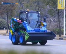 XCMG Skid Steer Loader with Customized Chinese style Paint price
