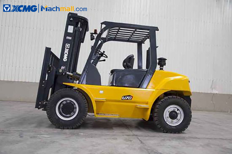 XCMG new large-tonnage 12 ton forklift diesel 3m lift height for quay warehouse sale