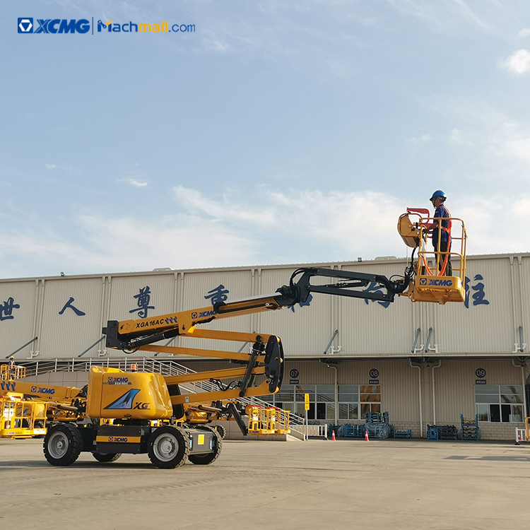 XCMG 16 ton articulated lift platform XGA16AC with PDF catalog price