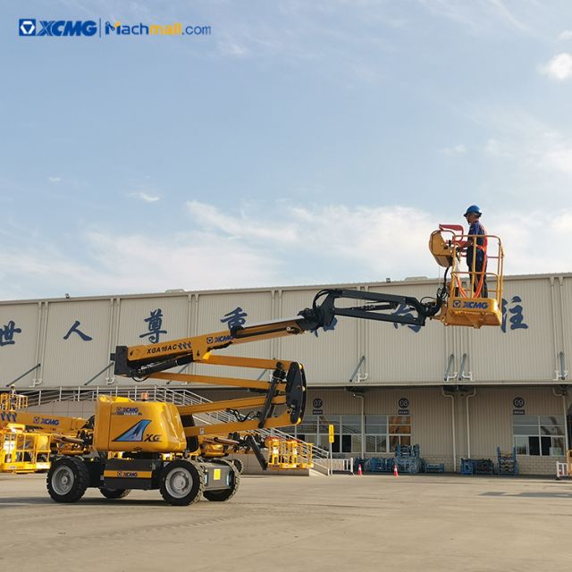 XCMG 16m small boom lift XGA16AC electric articulated boom lift platform price