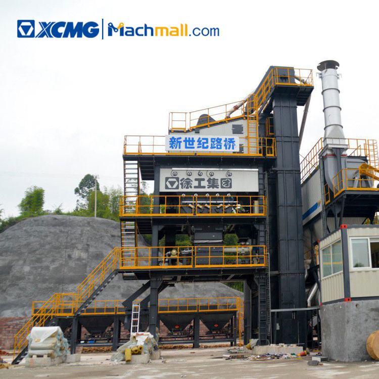 XCMG Official hot 120t/h asphalt plant batching mixing XAP123 asphalt batching plant for Sale