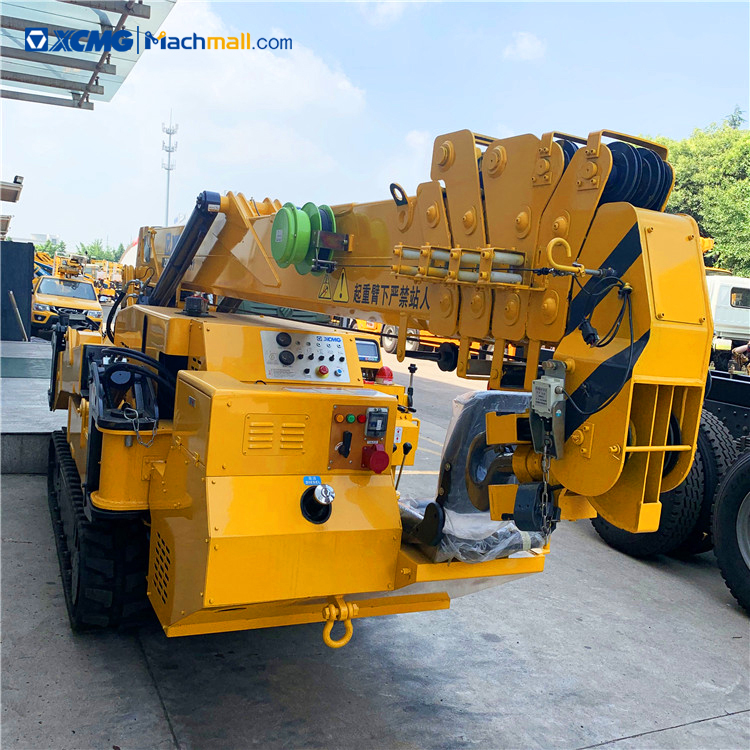 XCMG 5 ton mini crawler spider crane for sale