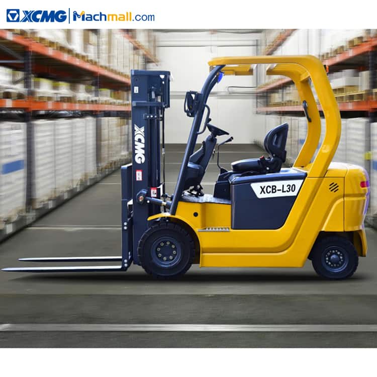 XCMG new 3.5 ton lithium battery forklift XCB-L35 with 2m mast height price