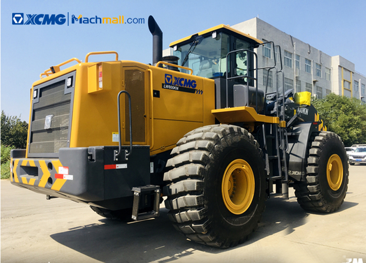 LW800KN loader machine for sale | XCMG 250kw 6 cbm 8 ton wheel loader price