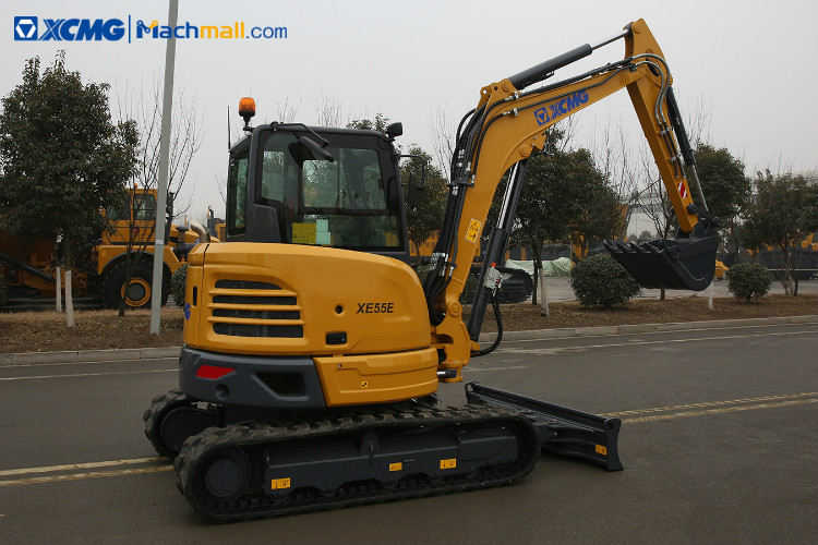 XCMG 5 ton small excavator machine XE55E ( (Euro Stage V) ) for European market price