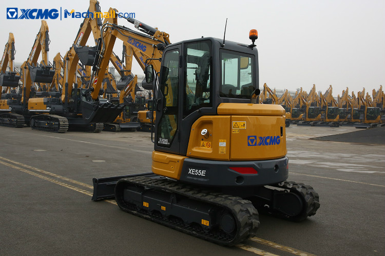 XCMG 5 ton small excavator machine XE55E ( (Euro Stage V) ) for European market price