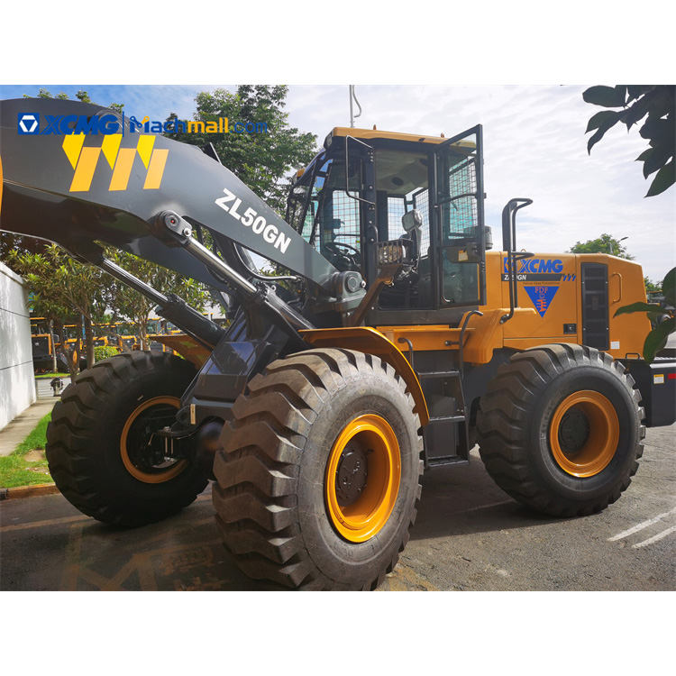 XCMG manufacturer 5 ton loader with Protective Cab Screen with good price