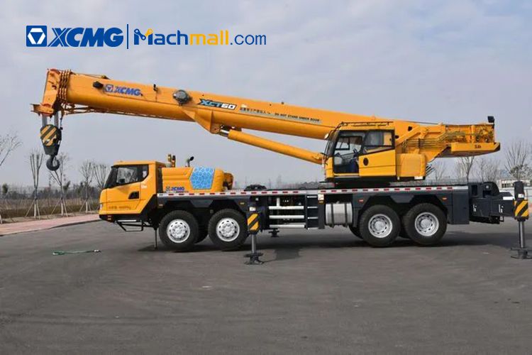 XCMG XCT60L5 5 jib 60 ton hydraulic truck cranes for sale, MACHMALL