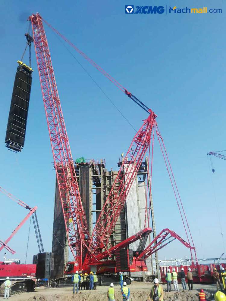 XCMG factory 800 ton track crawler crane XGC800 for sale