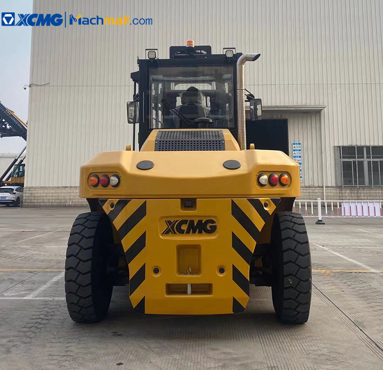 XCMG official new 15 ton forklift with 3-5m mast height for port warehouse price