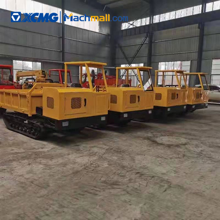 China diesel engine mini transporter 20Km/h crawler mini dumper