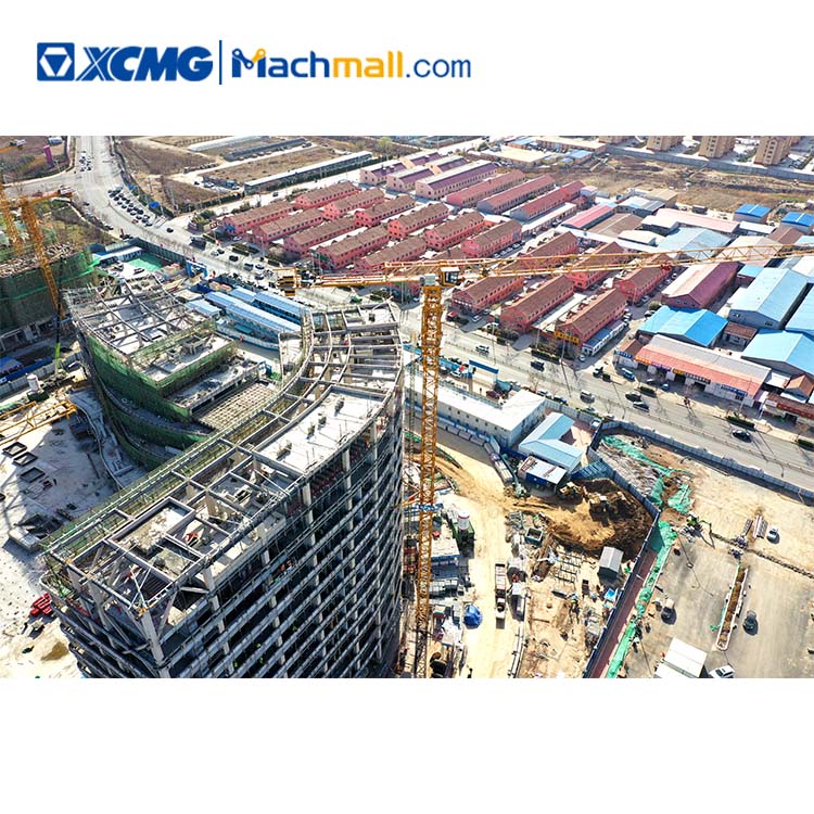 XCMG brand XGT7026-12S1 70m jib length 12 ton stationary tower crane for sale