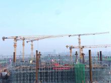 XCMG brand topless tower crane XGT360A-20S1 80m boom length 20 ton for sale