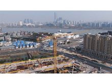 XCMG brand 80m 40 ton topless tower crane XGT800-40S stationary tower crane for sale