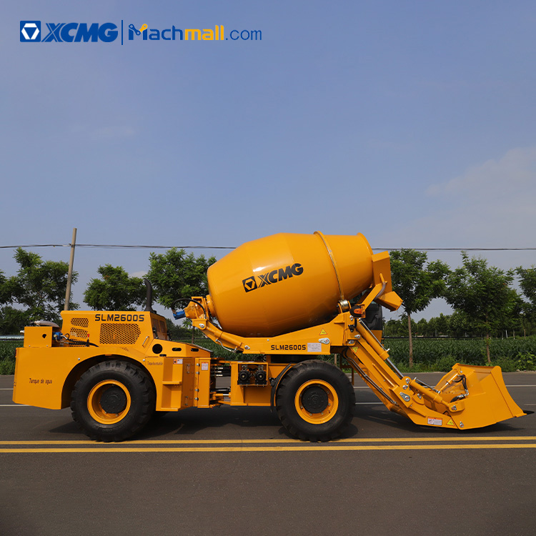 XCMG HT2.6cubic left front drive self-loading mixer SLM2600S for sale