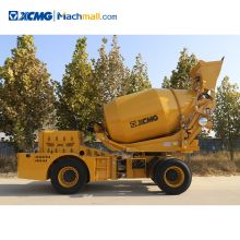 XCMG official 4 cubic meter self loading concrete mixer truck SLM4000S for sale