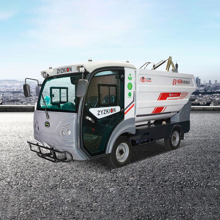 Four-wheeled rear bucket garbage truck YLHG4-35 price