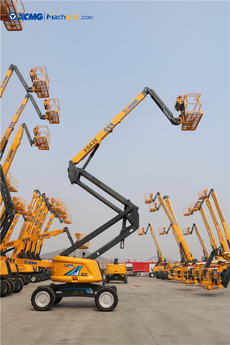 XCMG mobile 20m hydraulic lifting platform XGA20 for sale