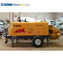 China XCMG trailer mounted concrete pump HBT5008K 82kw construction machine for sale