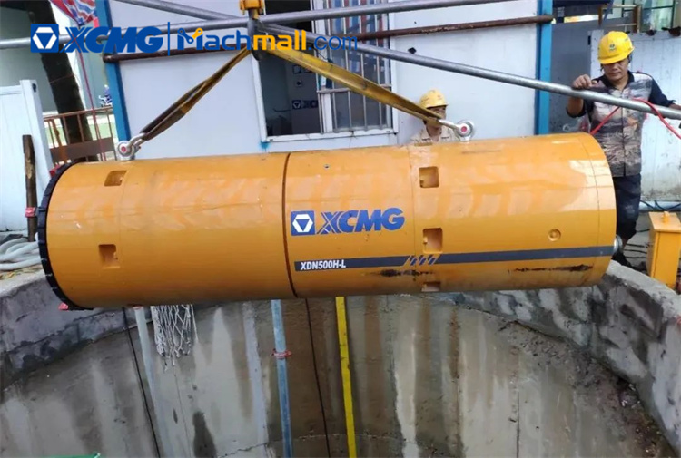 XCMG 500mm Slurry Balance Pipe Jacking Machine XDN500H-L for Urban Sewage Pipeline Project