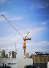 XCMG brand luffing jib tower crane XGL190-14S 55m 14 ton tower crane for sale