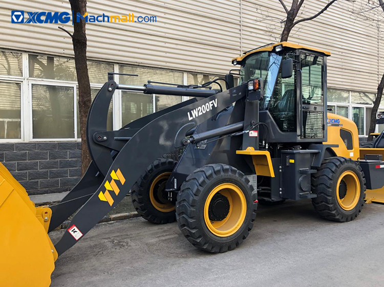 2 ton XCMG mini wheel loader LW200FV for sale